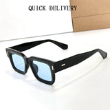 2024 New Square Sunglasses For Men Vintage Fashion