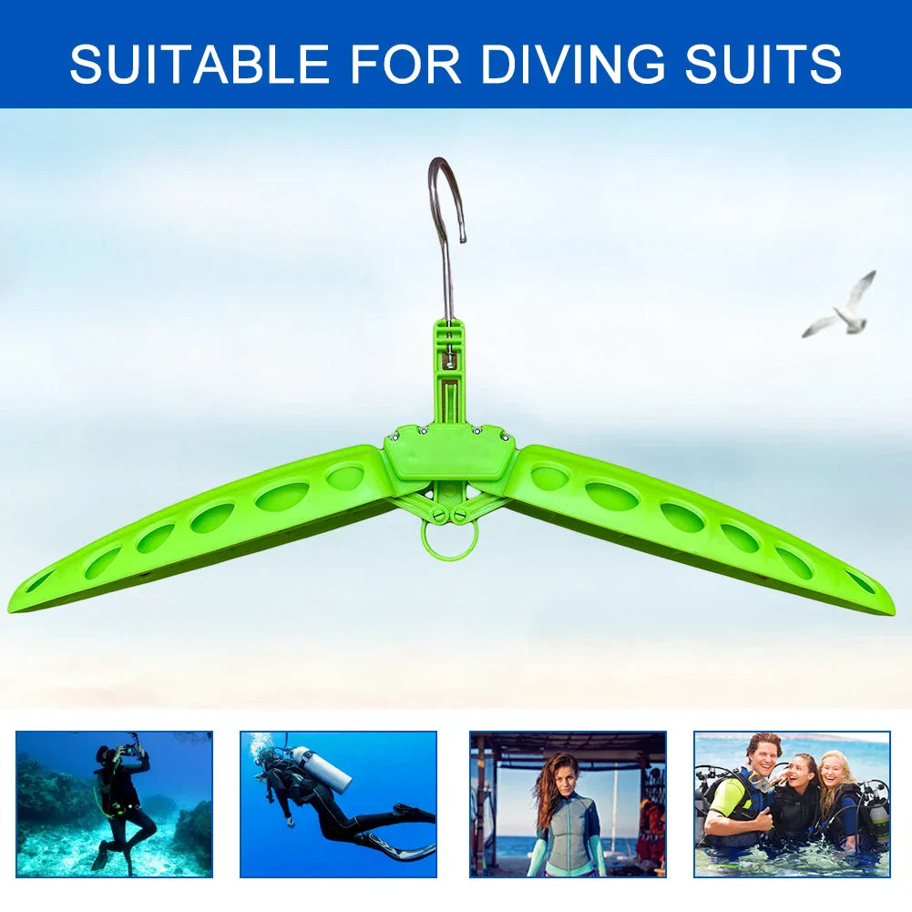 Clothes Hanger Foldable Heavy Duty Coat Rack Plastic