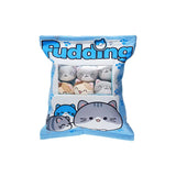 Cute Cat Snack Pillow Pudding Decorative, Stuffed Dolls