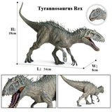 Oenux New 34x8x18cm Jurassic Indominus Rex Action Figures