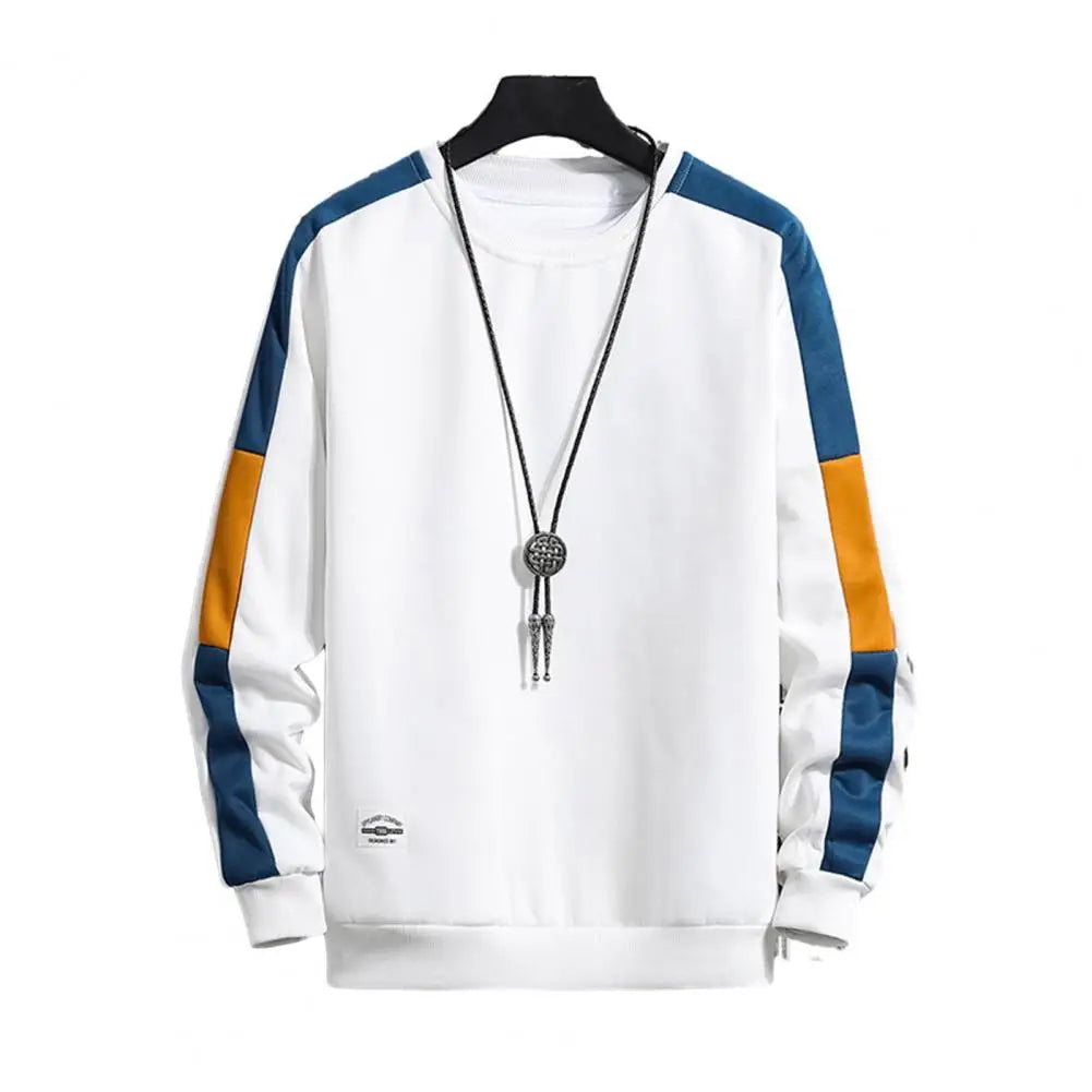 Loose Fit Men Sweatshirt Men Thick Top Cozy