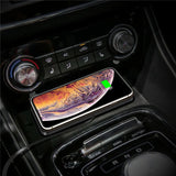 30W Wireless Charger Car Silicone Pad Stand for