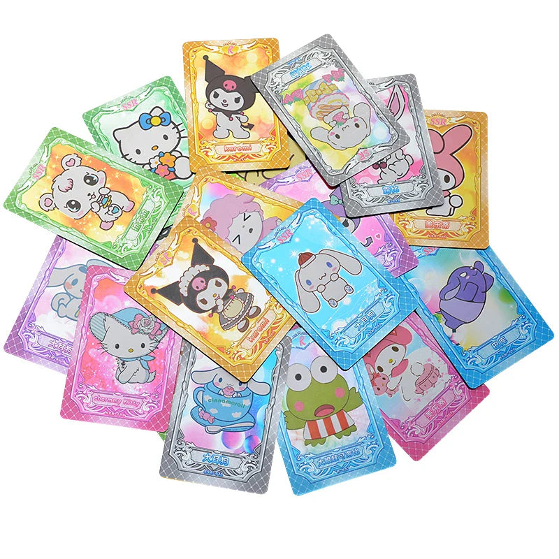 Anime Hello Kitty Sanrio Cards 32Bag Kuromi Trading