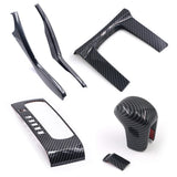 Carbon Fiber Car Gear Panel Trim Shift Panel