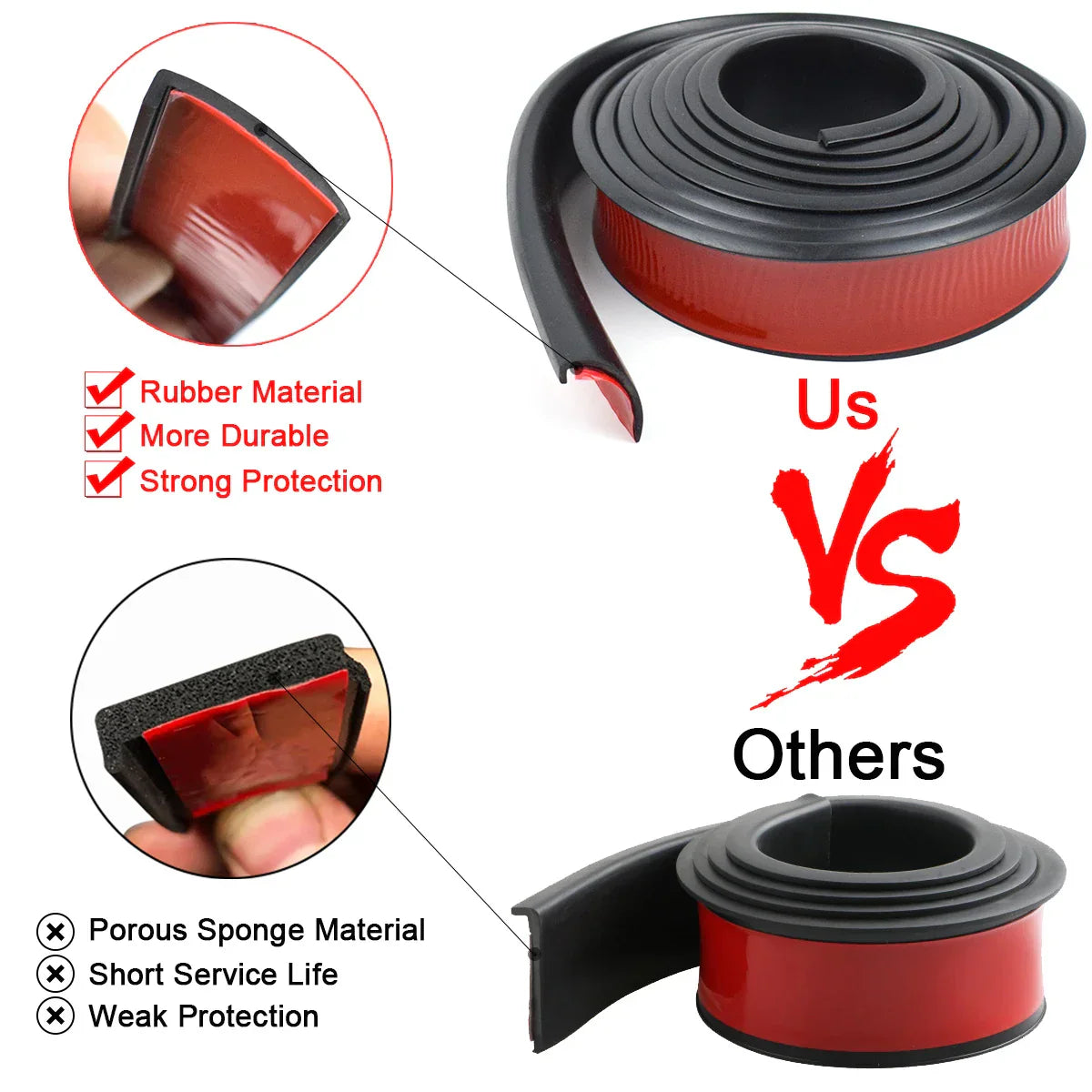 Universal Fender Flares Car Wheel Arches Wing Expander