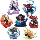 Demon Slayer Figure Model Blind Box PVC Material