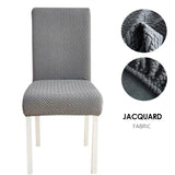 Jacquard Fabric Chair Cover Universal Size Chair Covers