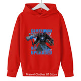 Kids Game Skibidi Toilet Hoodie Boys Game SpeakerMan