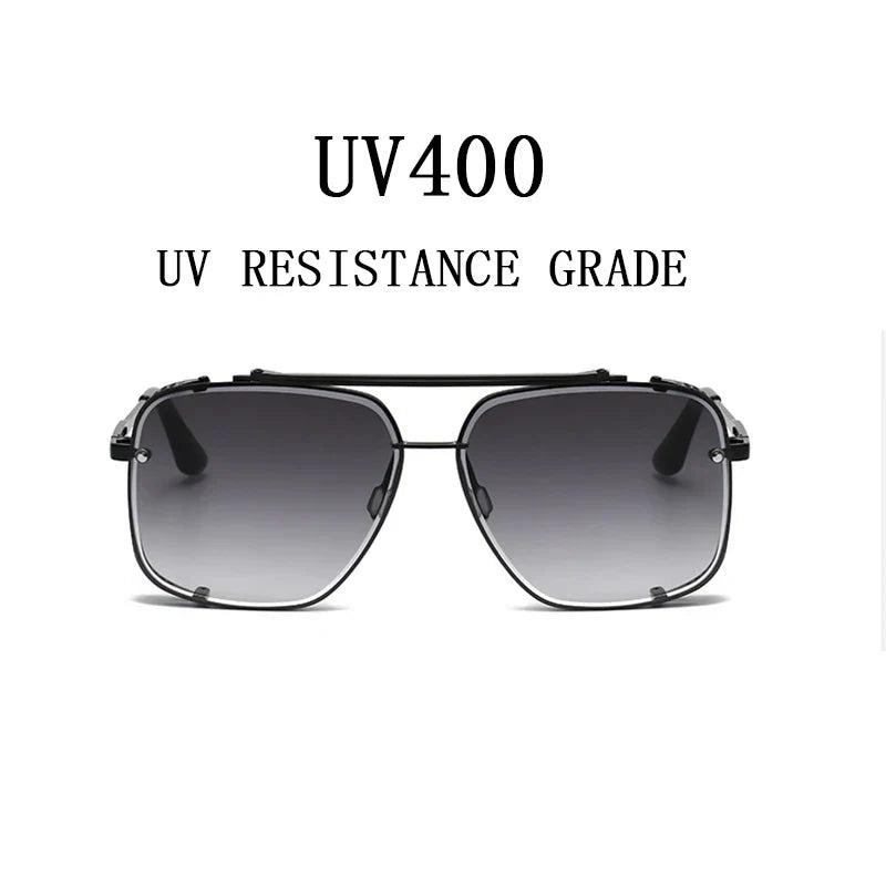 Vintage Steampunk Sunglasses Men Punk Oversized Sunglasses Women