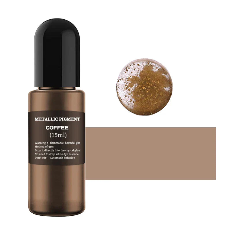 15ml Metal Resin Pigment Alcohol Liquid Colorant Dye