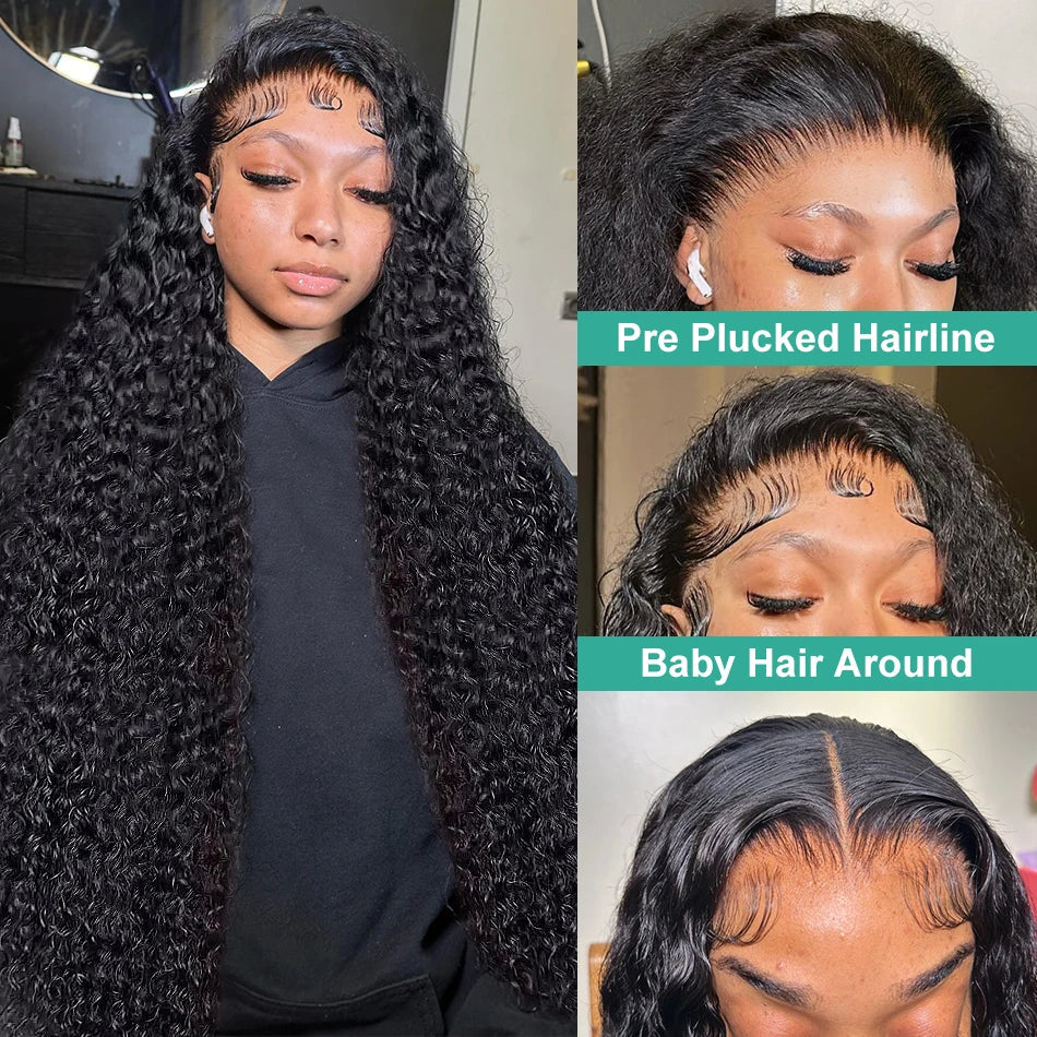 Loose Deep Wave 13x6 HD Lace Front Human