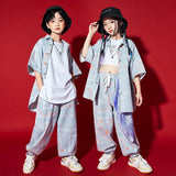 Children's hip-hop style street dance clothing, men's trendy