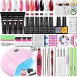 Acrylic Nail Kit Poly Nail Gel Kit With