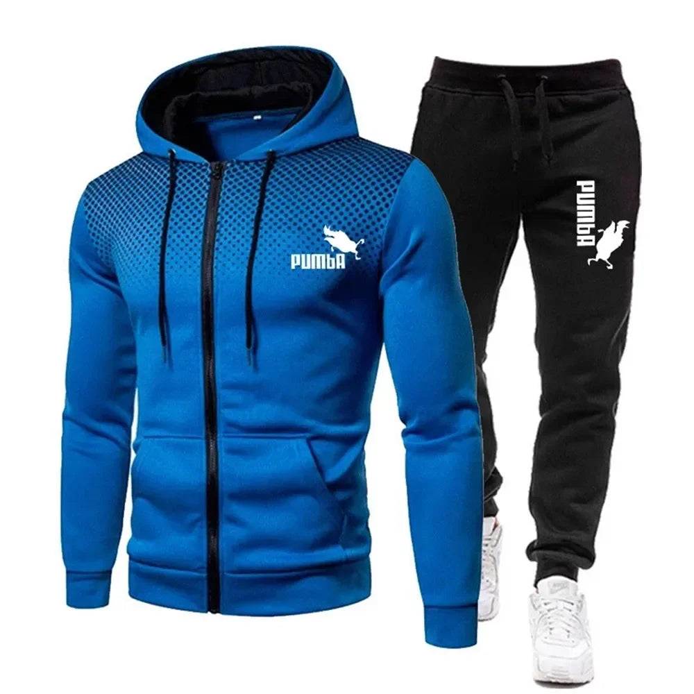Autumn Winter Discovery Men Suit New Brand Sports