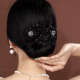 Magic Bow Hair Clip Style Braiding Tools Donut