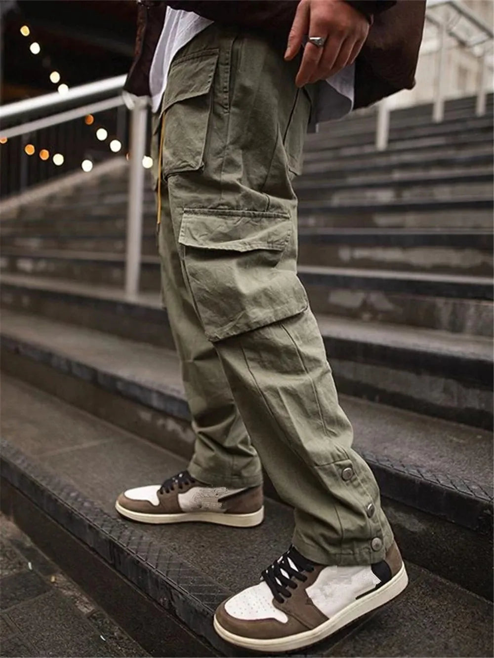 Cargo Pants Men 2024 Hip Hop Streetwear Jogger