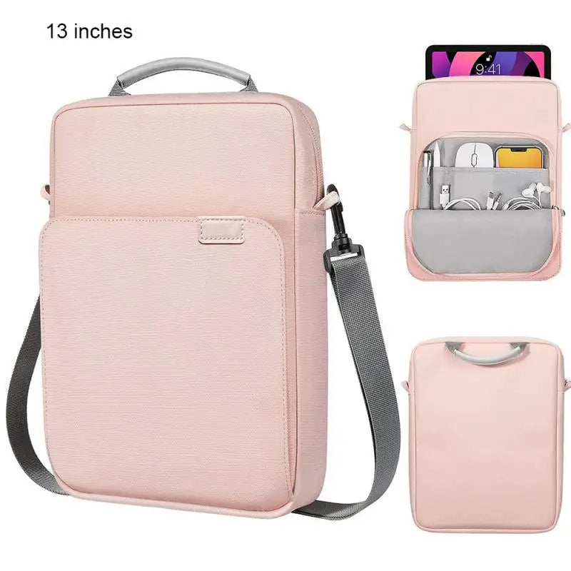 Crossbody Bag Large Capacity Polyester Tablet And E-book