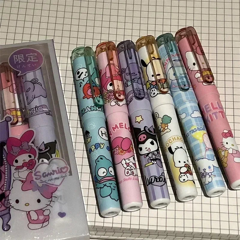 Sanrio 6/12pcs Highlighter New Lolita Series Hello Kitty