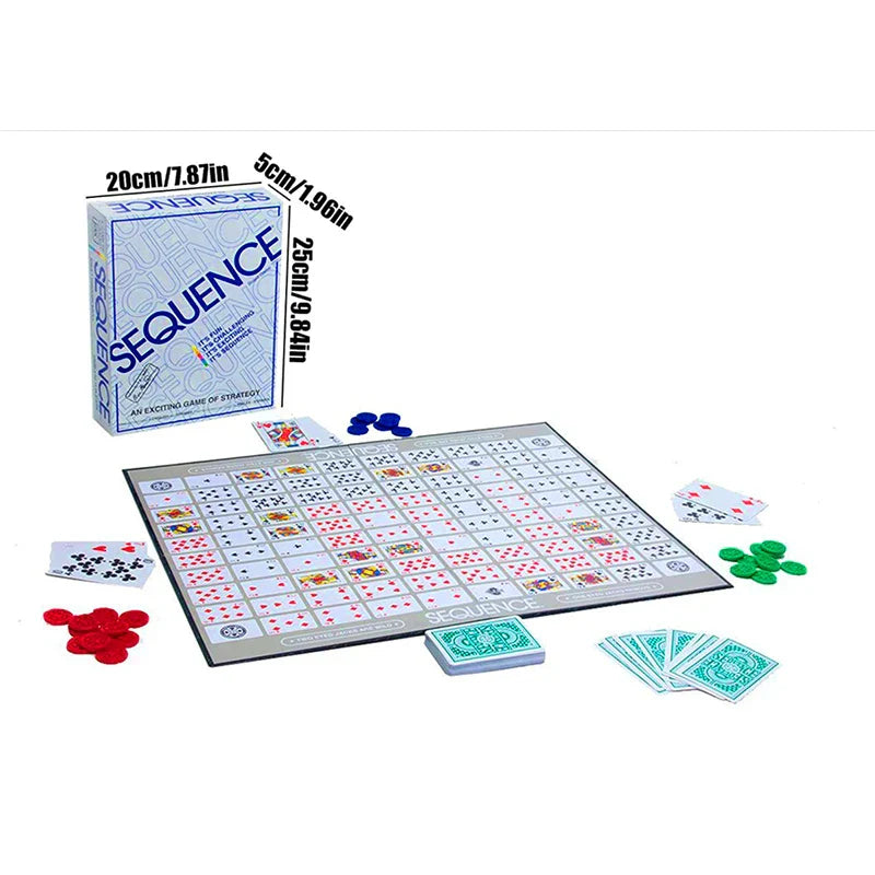 Sequence Game All English Series Puzzle Fantasy Gobang