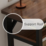 Desk Student Study Double Home Table Rectangular Simple