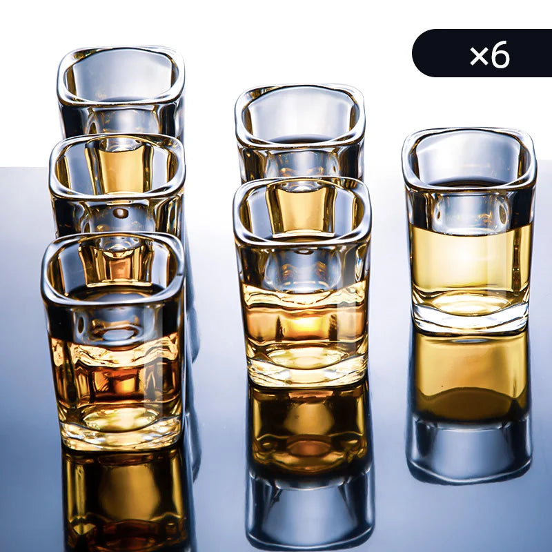 Shot Glass Set White Wine Glass Cup Holder