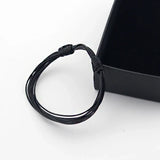 Movie Supernatural Dean Leather Rope Coppery Pendant Necklace