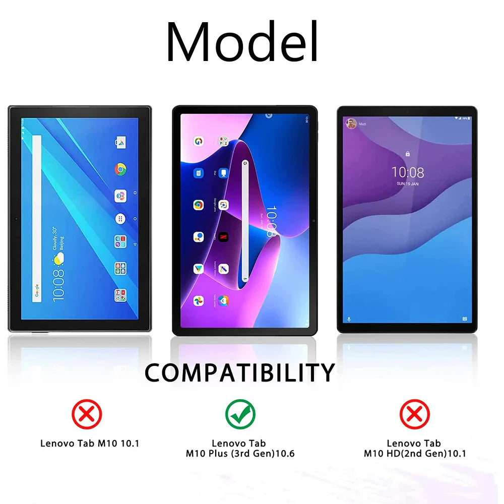 2 Pack Tablet Screen Protector For Lenovo Tab