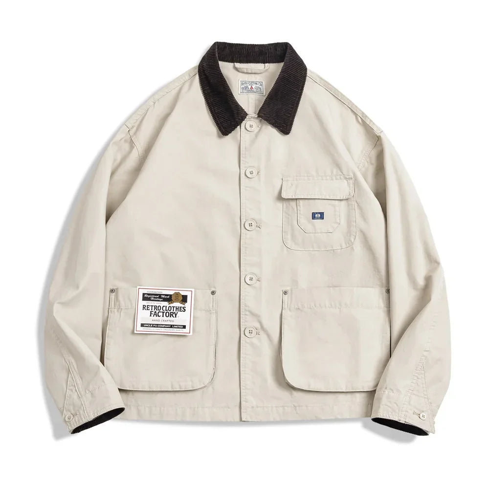 Maden 2024 New American Retro Hunting Lapel Plus