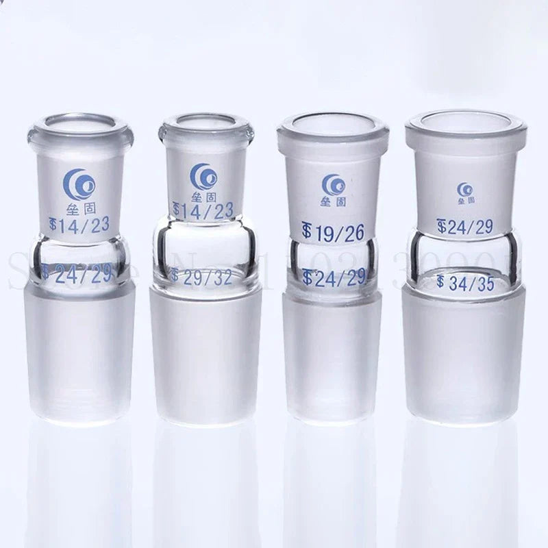 Lab Glass Adapter with 24*19/19*14/29*24/19*24/24*29 Female/male Connecting Glass