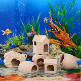 Clay Aquarium Decoration Ceramics Fish Tank Landscaping Shrimp