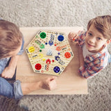 Chess Board Set Chess And Checkers Wooden Chess