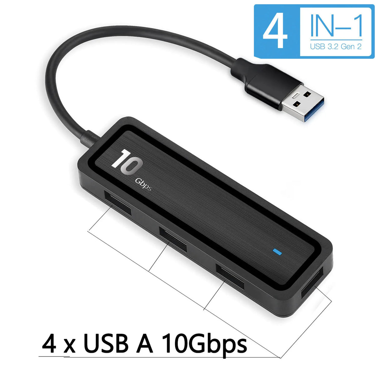HUB USB C HUB 10Gbps Type-C 3.2 GEN