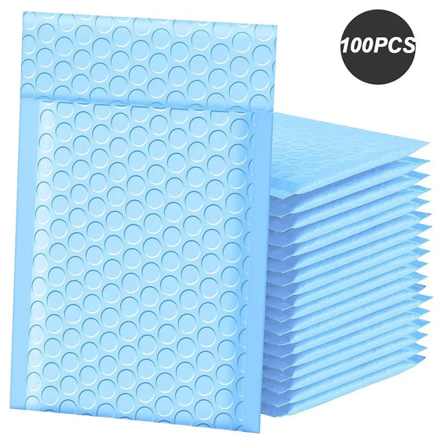 100 Pcs Black Bubble Mailer Bubble Padded Mailing
