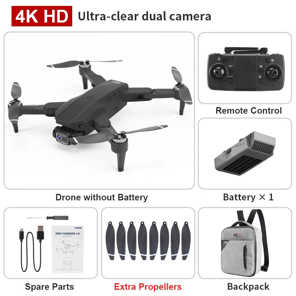 L900 PRO Drone 4K Professional 5G WIFI FPV
