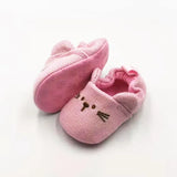 Adorable Infant Slippers Toddler Baby Boy Girl Knit