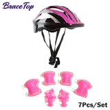 7Pcs Kids Skating Protective Gear Set Children Knee