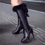 Spring Thigh High Boots Platform Winter Boots Women