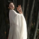 White Hanfu Dress Women Ancient Chinese Hanfu Female