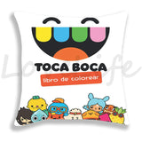 Cute Cartoon Toca Life World Pillow Case Home