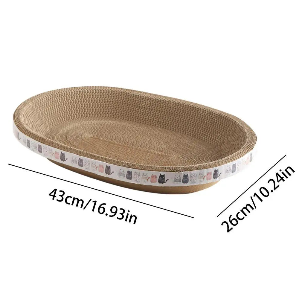 Cat Scratcher Bowl Bed Heavy Duty Cat Scratcher