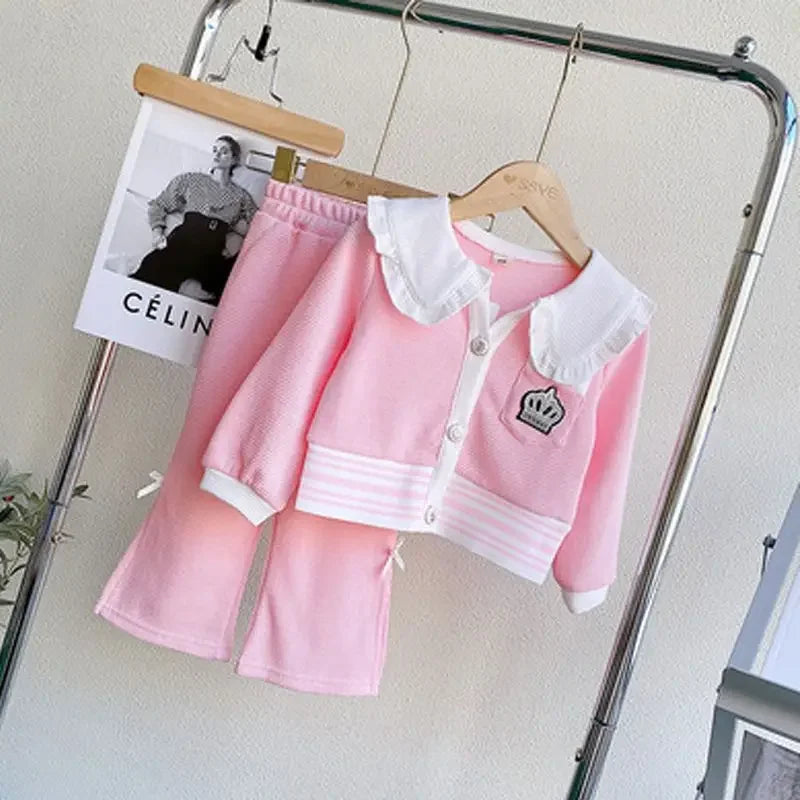 Kids Spring Loungewear School Clothes for Girls Doll