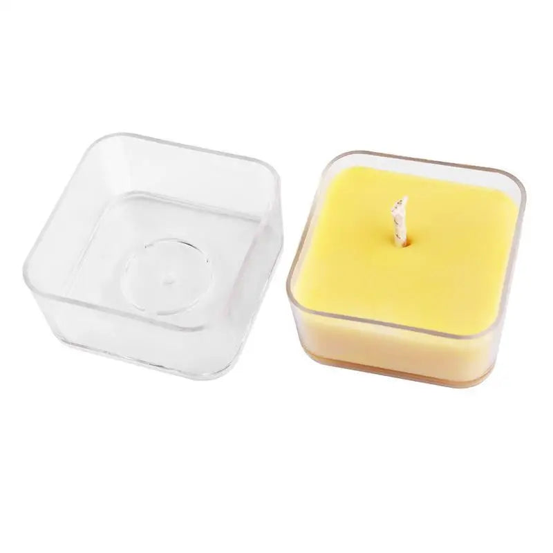 5Pcs Heart Empty Candle Cup Tea Light Cups