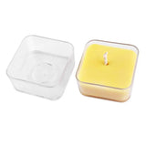 5Pcs Heart Empty Candle Cup Tea Light Cups