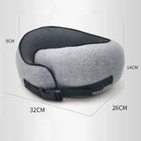 Memory Foam Neck Pillow Cervical Vertebra Travel Portable