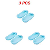 1~4PCS Reusable SPA Gel Socks Moisturizing Whitening Exfoliating