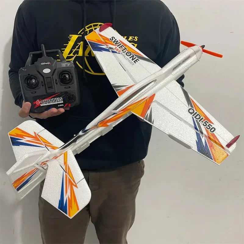 QIDI550 RC Plane 2.4G 500mm Wingspan Wind Resistant