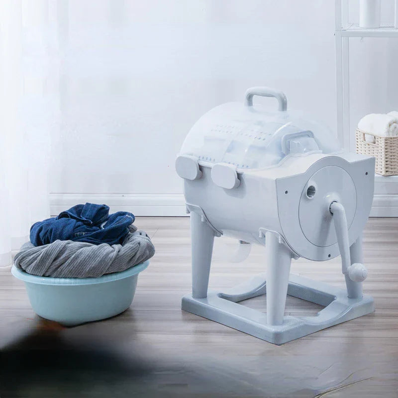 Outdoor Portable Hand Rock Drum Washing Machine No