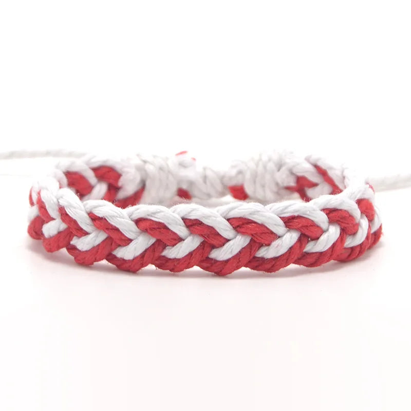 Ethnic Thread Bracelet Retro Handmade Boho Multicolor Braided