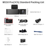 Upgrade AZDOME Car DVR M550 Pro Dash Cam