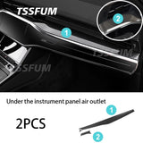 Car Interior Carbon Fiber Full Set Sticker for